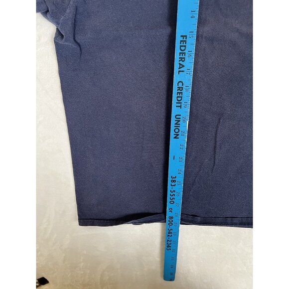 Vintage In-N-Out Men T-Shirt 3XL Blue California Graphic Hot Rod Drive Thru - Picture 6 of 10